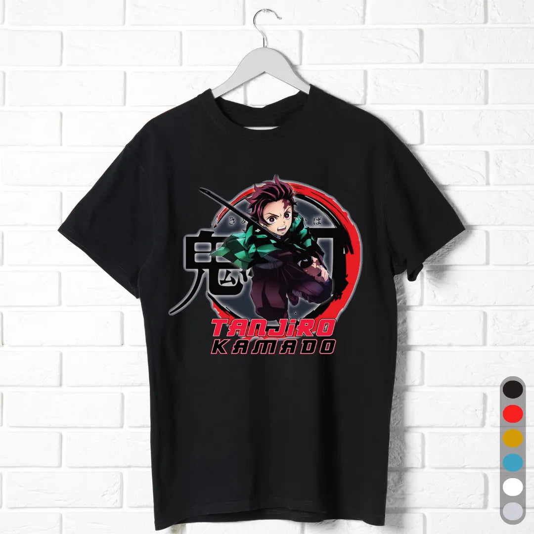 Tanjiro Kamado T-Shirt – Demon Slayer Sword Tee