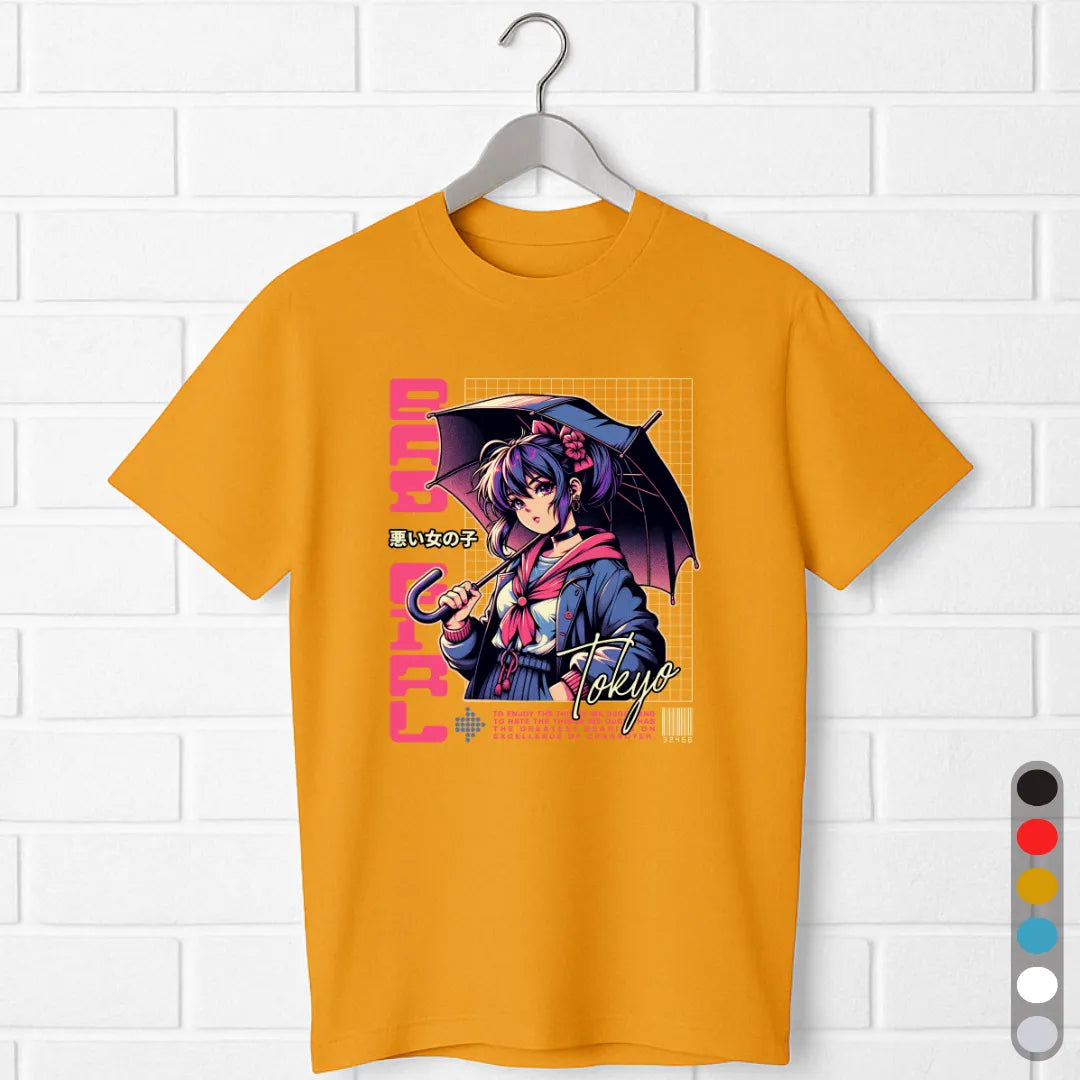 Tokyo Bad Girl T-Shirt – Anime Streetwear Tee