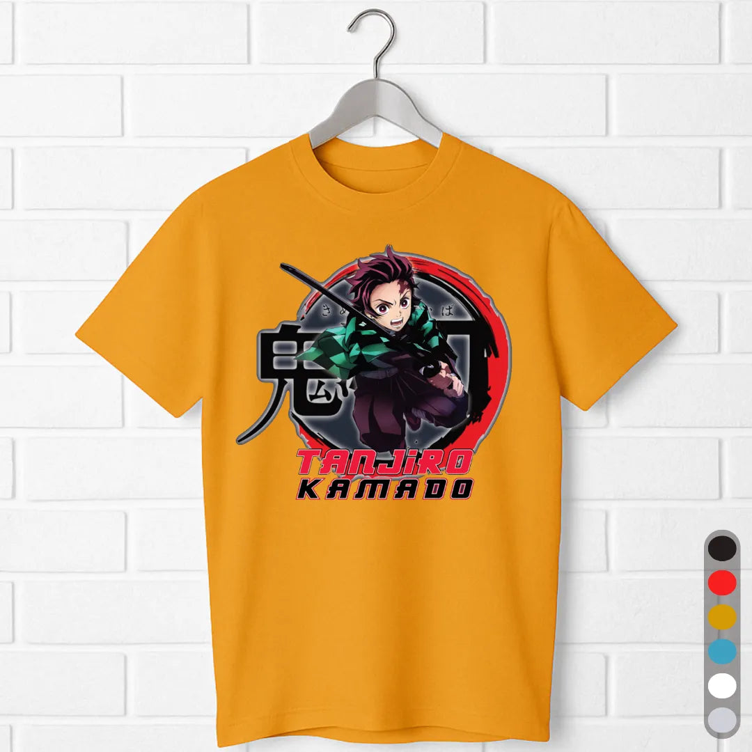 Tanjiro Kamado T-Shirt – Demon Slayer Sword Tee