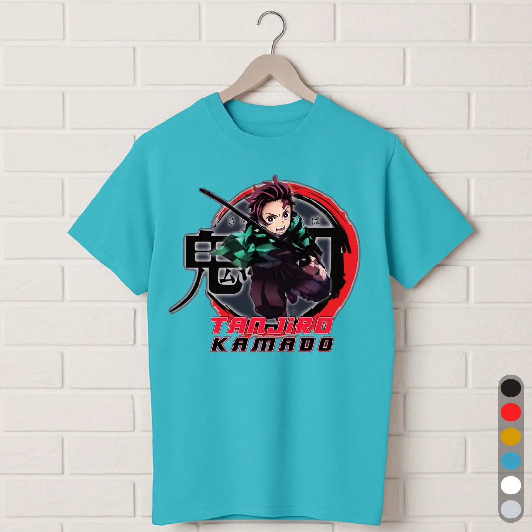 Tanjiro Kamado T-Shirt – Demon Slayer Sword Tee