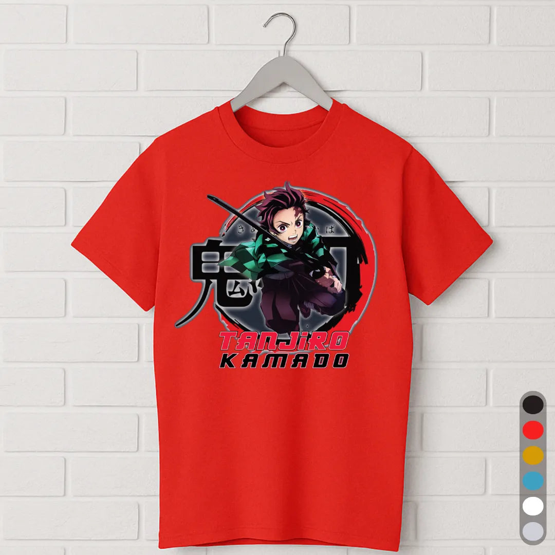 Tanjiro Kamado T-Shirt – Demon Slayer Sword Tee