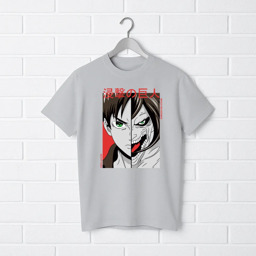 Anime Attack On Titan gray