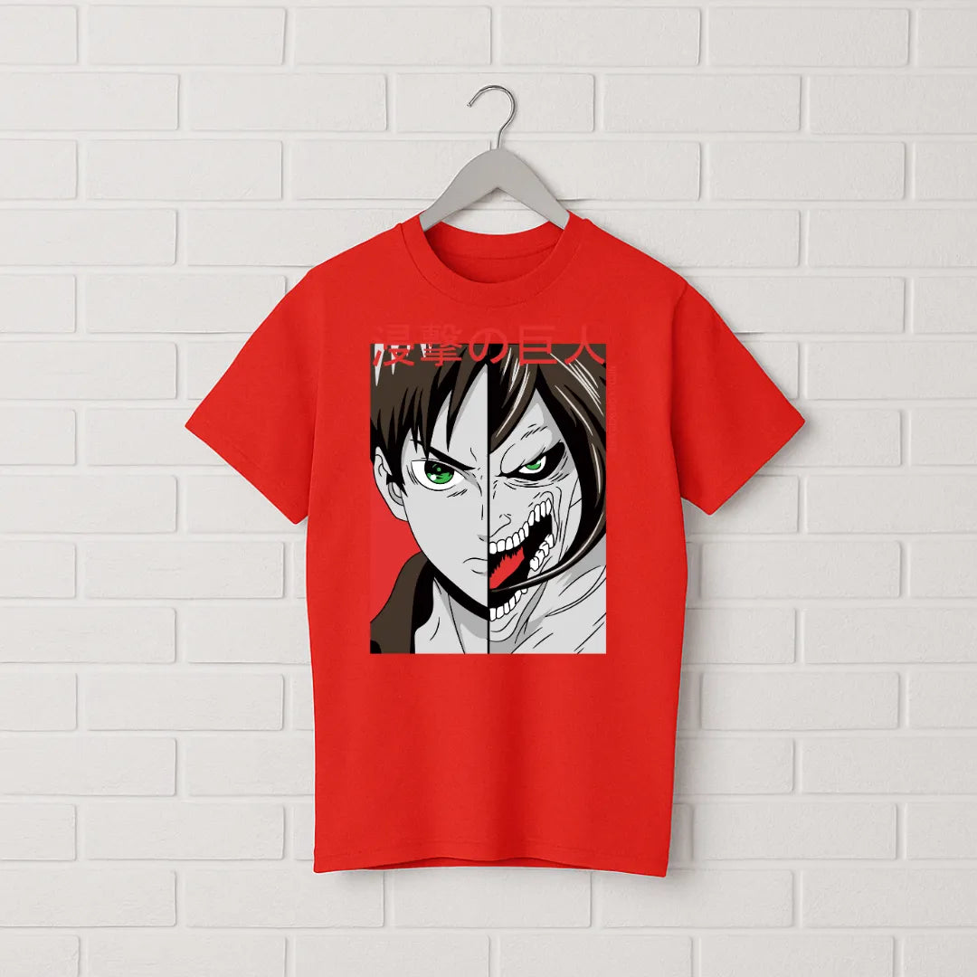Anime Attack On Titan red