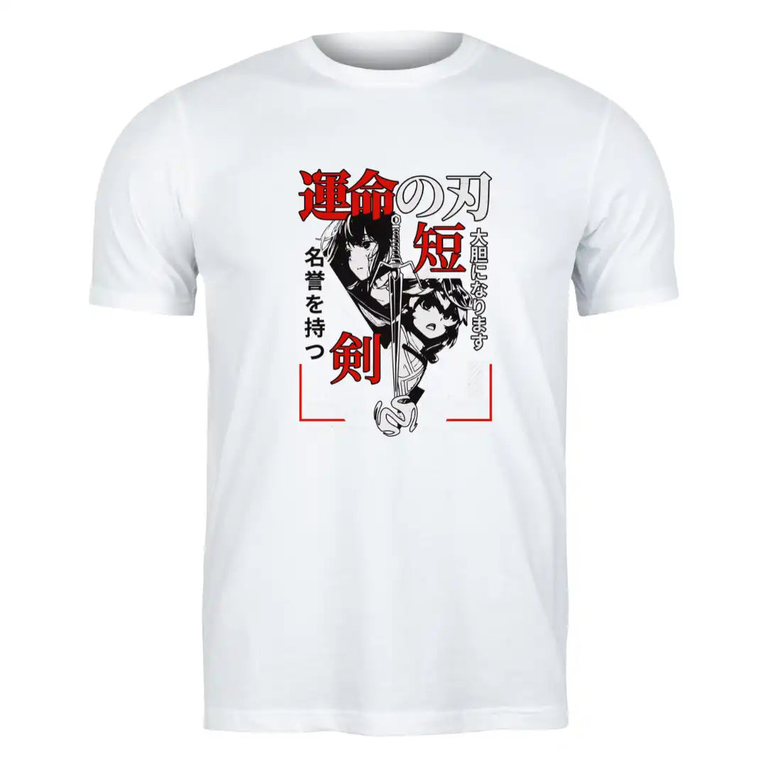 Legendary Blades Anime T-Shirt in White