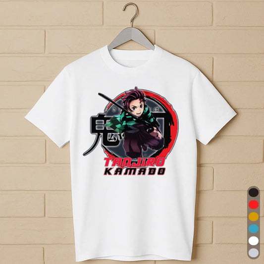 Tanjiro Kamado T-Shirt – Demon Slayer Sword Tee