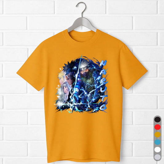 Kakashi Naruto T-Shirt – Team Minato Lightning Tee