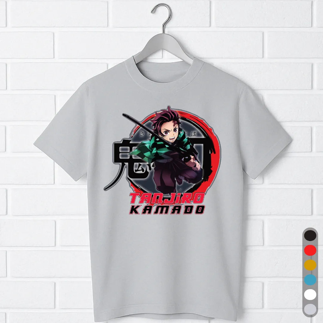 Tanjiro Kamado T-Shirt – Demon Slayer Sword Tee
