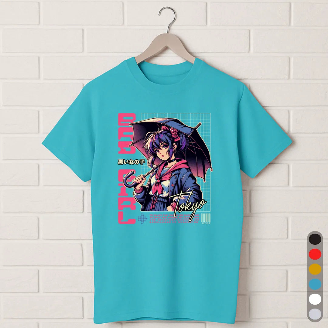 Tokyo Bad Girl T-Shirt – Anime Streetwear Tee